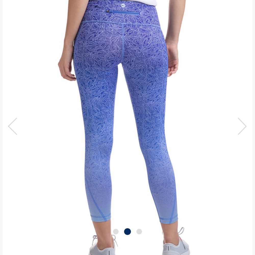 Vineyard Vines Performance Ombré Monstera Leggings